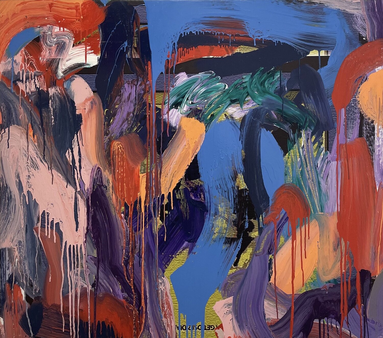 The Unity in the Infinite Diversity Pablo Contrisciani Original painting for sale