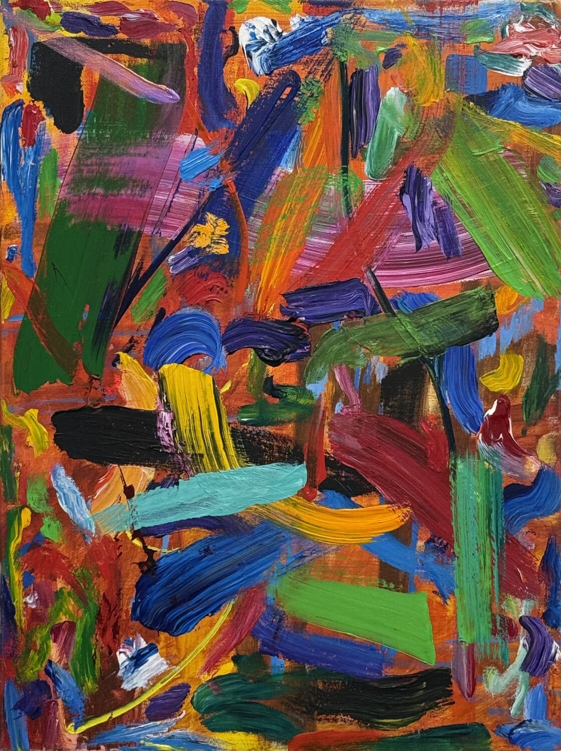 Camino al cielo / Path to Heaven Pablo Contrisciani Original painting for sale