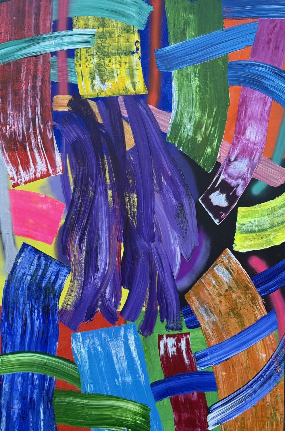 El vientre de la madre Divina / The Divine Mother’s Belly Pablo Contrisciani Original painting for sale