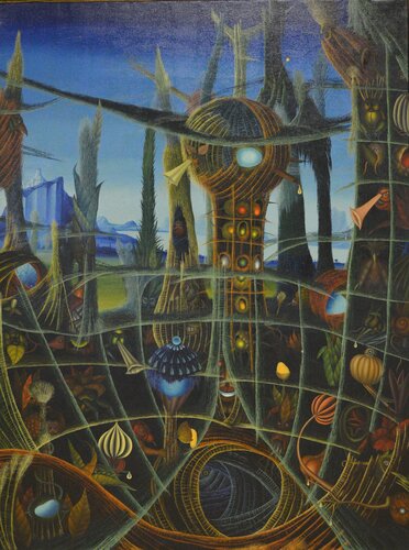 Im Garten der Fruchtbarkeit by Siegbert Hahn, Painting for Sale on Select