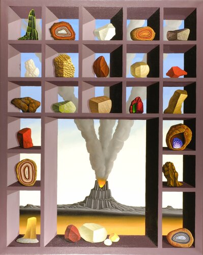 Geschenke der Erde II by Siegbert Hahn, Painting for Sale on Select