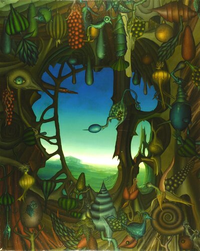 Früchte der Grotte by Siegbert Hahn, Painting for Sale on Select