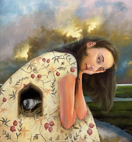 Solace von Behnaz Larsen, Malerei kaufen auf Select