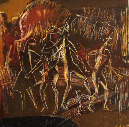 Rouffignac by Galya Didur, Painting for Sale on Select
