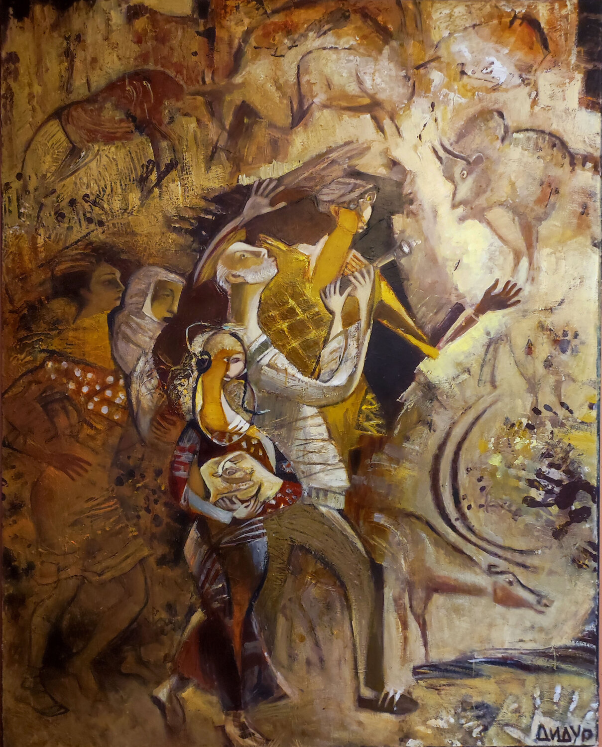 Dordogne holidays Galya Didur Original painting for sale