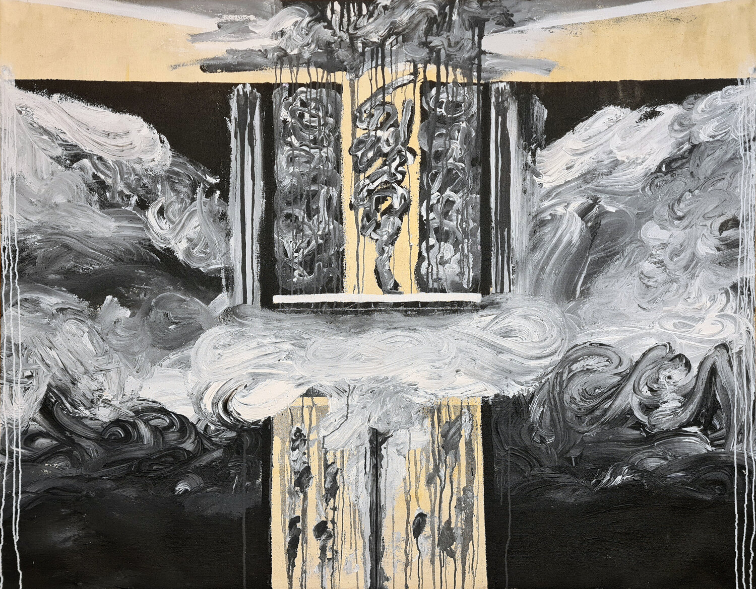 Prinzendorf Elegies V Maximilian Davis Original painting for sale