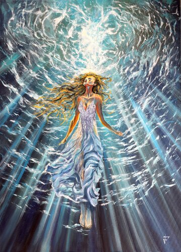 Nel profondo del anima. by Viktoriya Filipchenko, Painting for Sale on Select