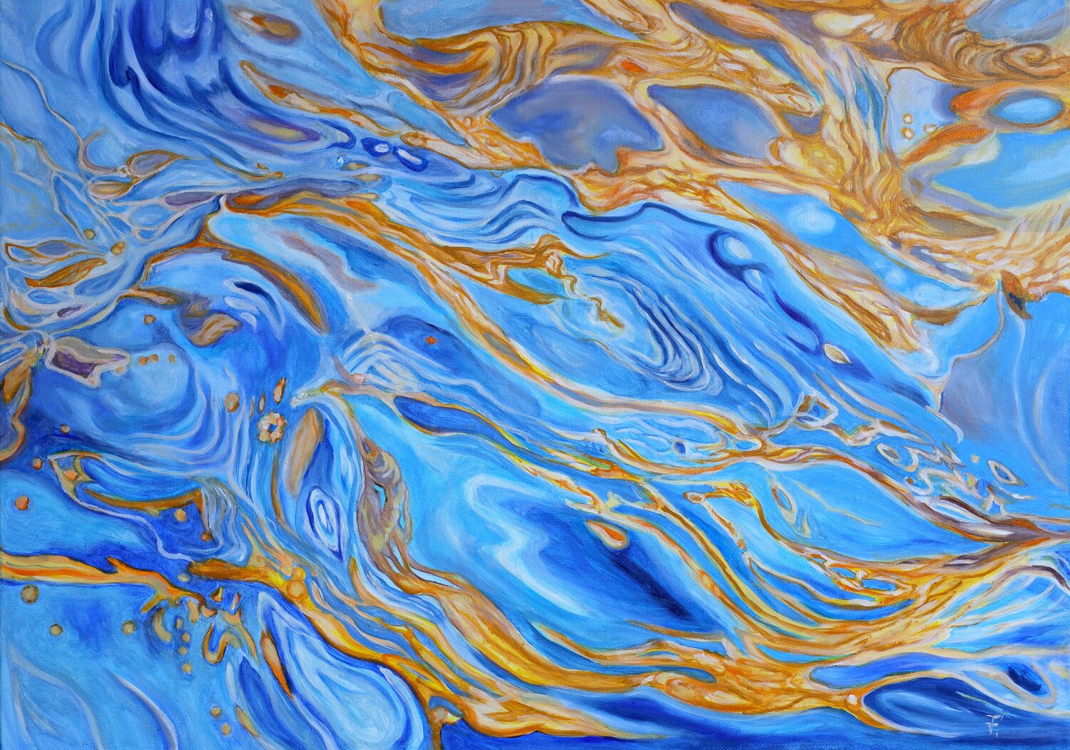 Riflessi. Viktoriya Filipchenko Original painting for sale