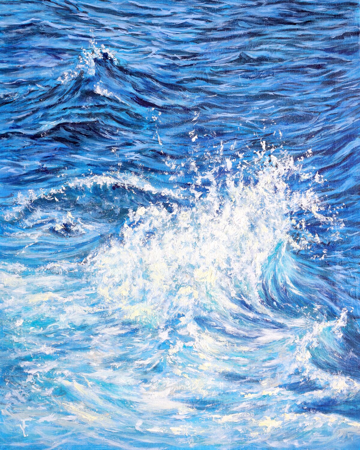 Onda. Viktoriya Filipchenko Original painting for sale