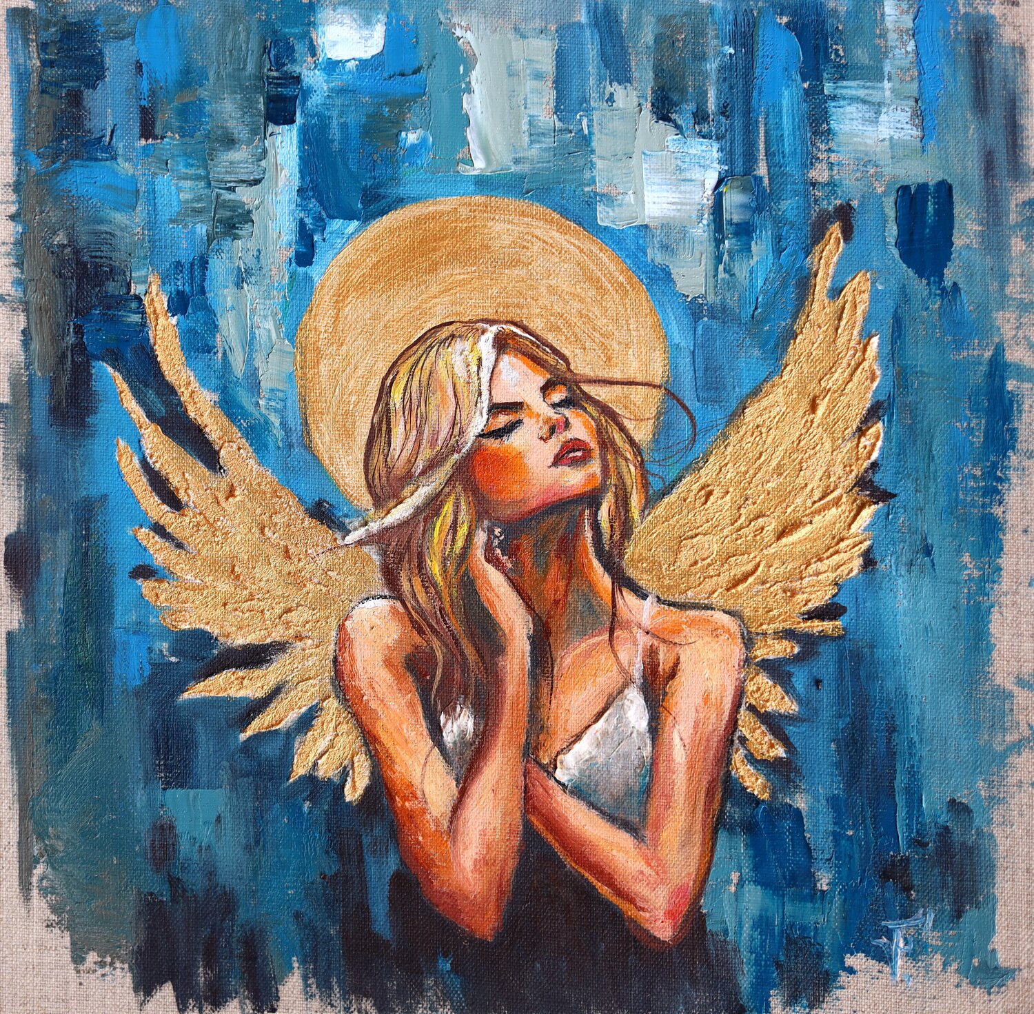 Beautiful Angel.. Viktoriya Filipchenko Original painting for sale