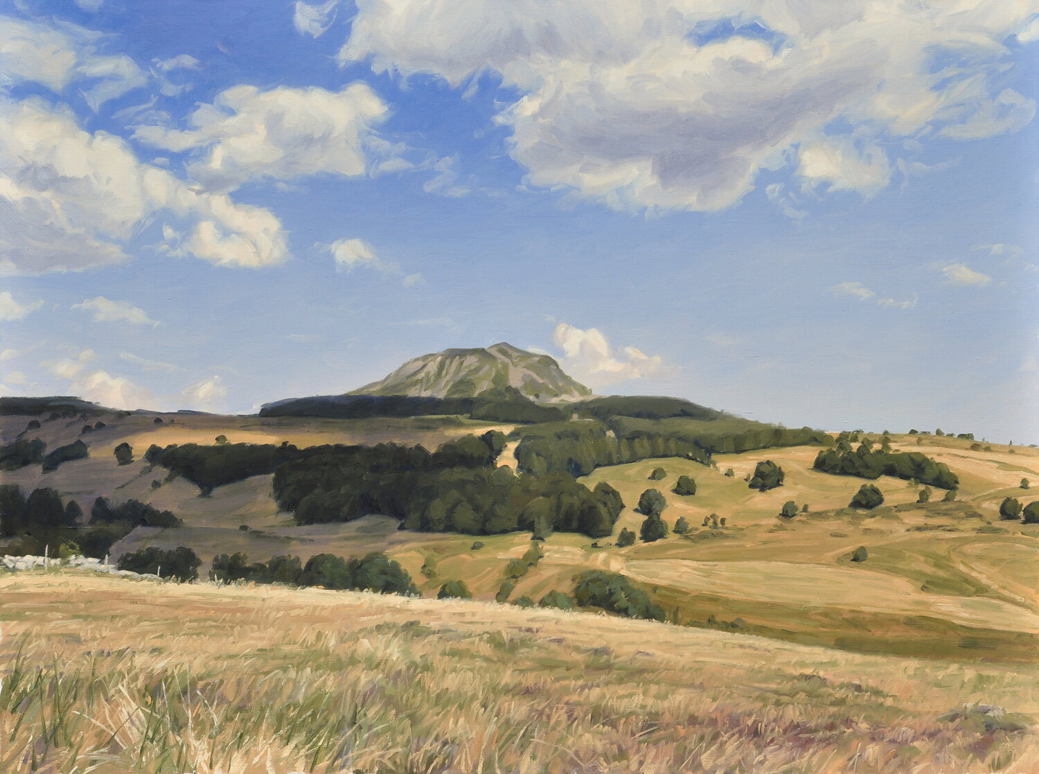 Nuages d’été sur le suc de Montfol
