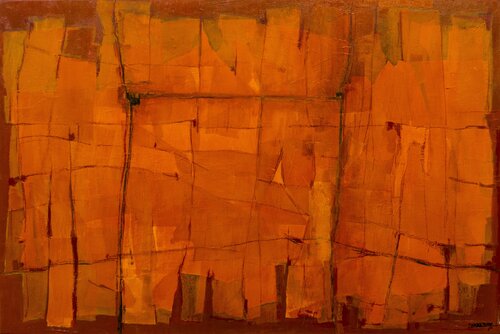 Fragmentos 14 by Pedro Carrasco, Painting for Sale on Select