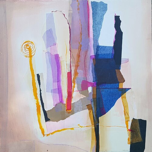 Amor a la tierra 2 by Pedro Carrasco, Painting for Sale on Select
