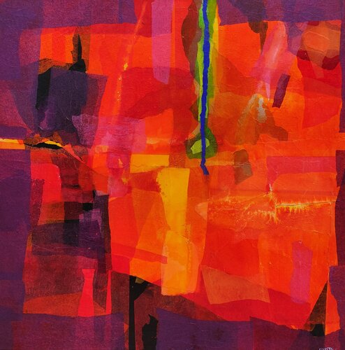 Jaque al verde by Pedro Carrasco, Painting for Sale on Select