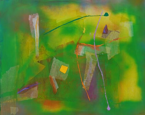 Blues 2 by Pedro Carrasco, Painting for Sale on Select