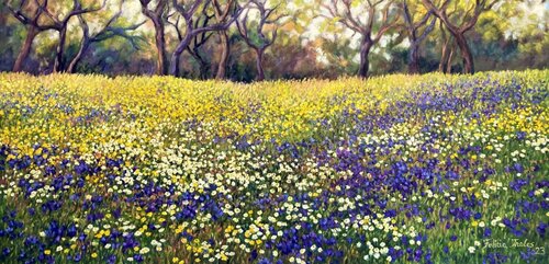 Spring Afternoon by Felicia Trales, Painting for Sale on Select