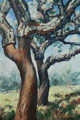 Corktree II by Felicia Trales, Painting for Sale on Select