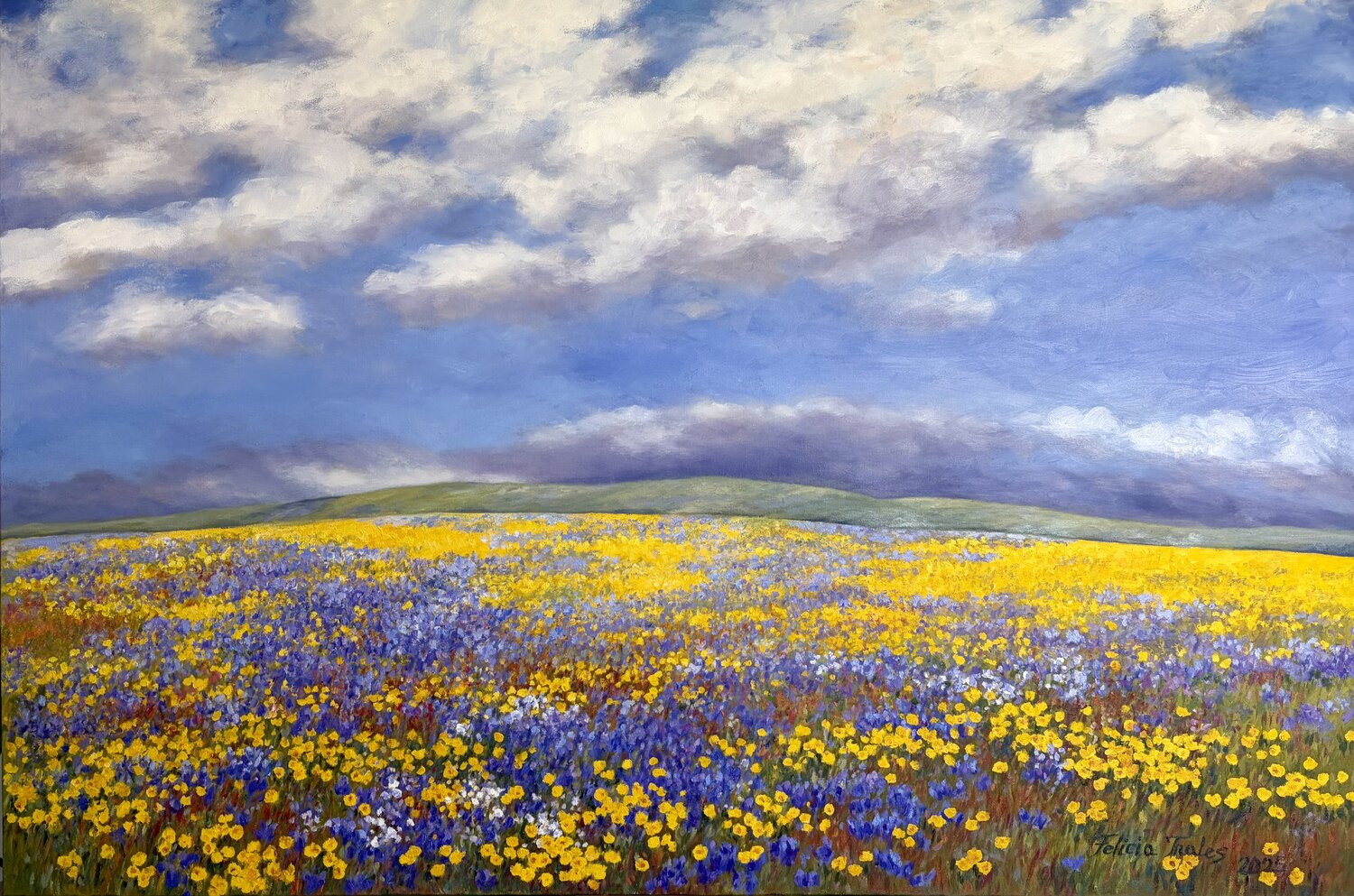 The Light after Rain Felicia Trales Original painting for sale