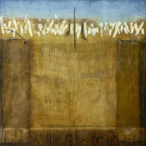 O.T. Universum - Erdfarben by Rudi Eckerle, Painting for Sale on Select