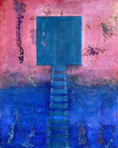Farbfeldmalerei 5 by Rudi Eckerle, Painting for Sale on Select