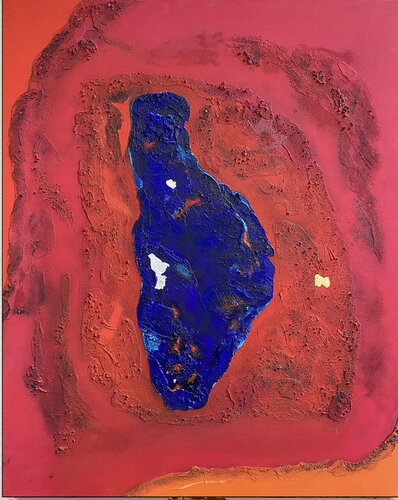 Farbfeldmalerei 7 by Rudi Eckerle, Painting for Sale on Select