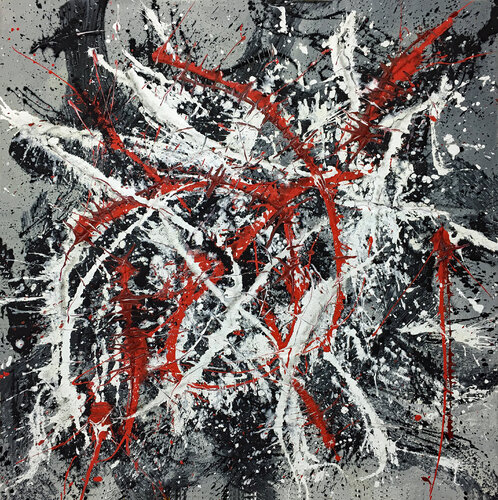 O.T. Energie by Rudi Eckerle, Painting for Sale on Select