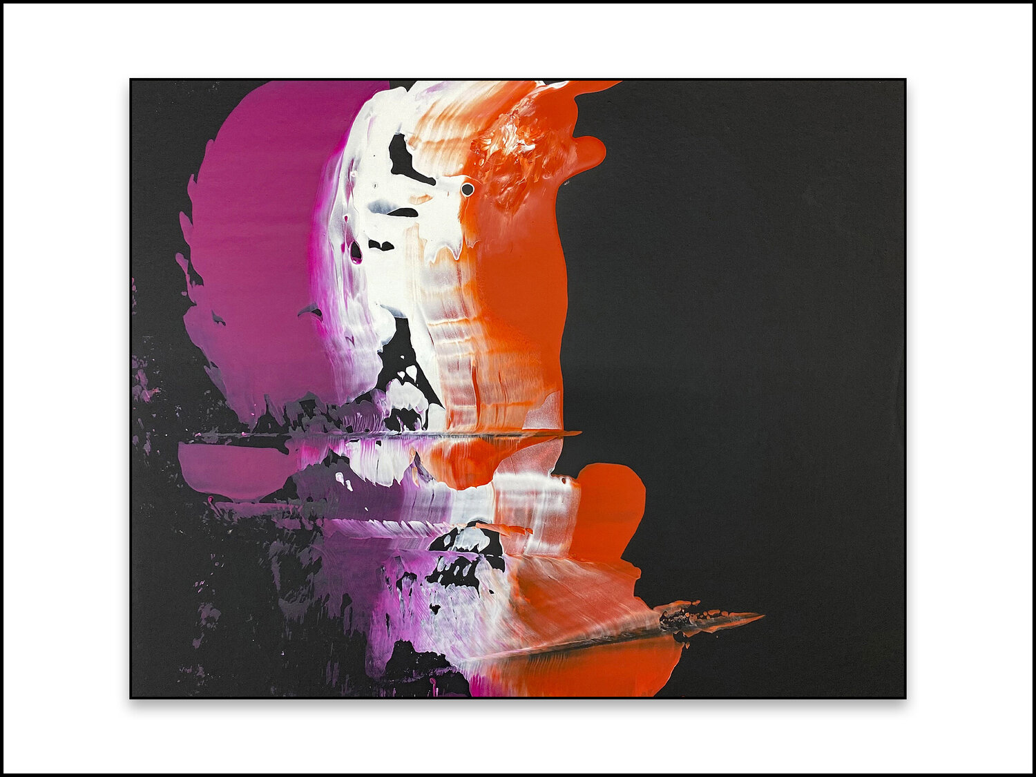Color Field Painting 04 Rudi Eckerle Original painting for sale