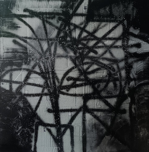 ''Snowing'' by Gustavs Filipsons, Painting for Sale on Select