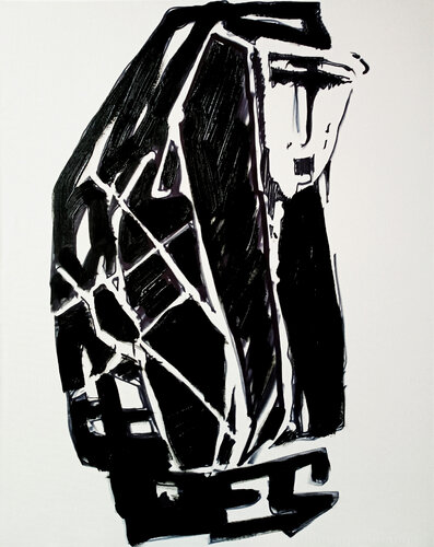 ''Songwriter'' by Gustavs Filipsons, Painting for Sale on Select