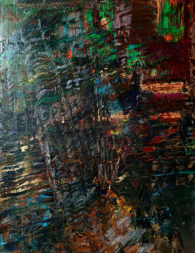 "Into the spheres" by Gustavs Filipsons, Painting for Sale on Select