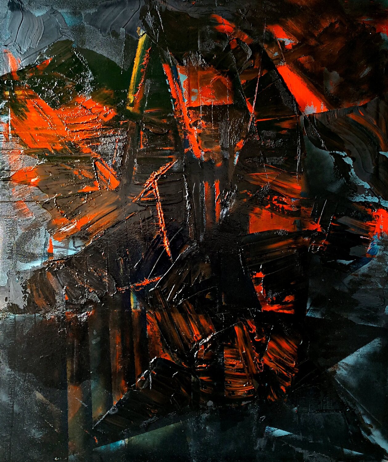 "Seeker'' Gustavs Filipsons Original painting for sale