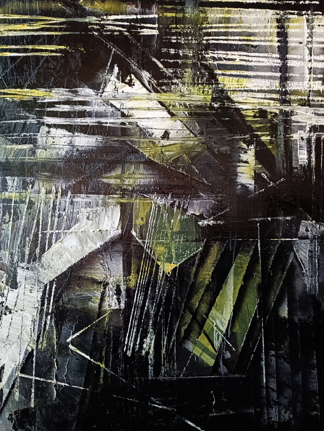 "Backyard" Gustavs Filipsons Original painting for sale