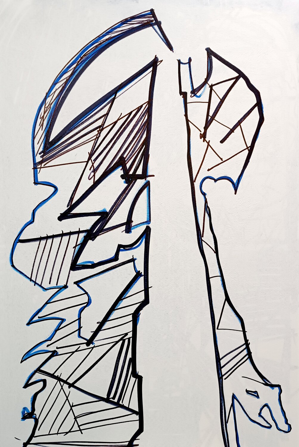 "Surveillance" Gustavs Filipsons Original painting for sale