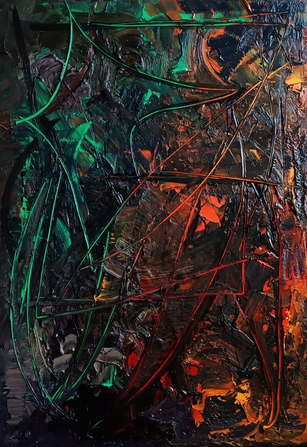 ''Fox'' Gustavs Filipsons Original painting for sale
