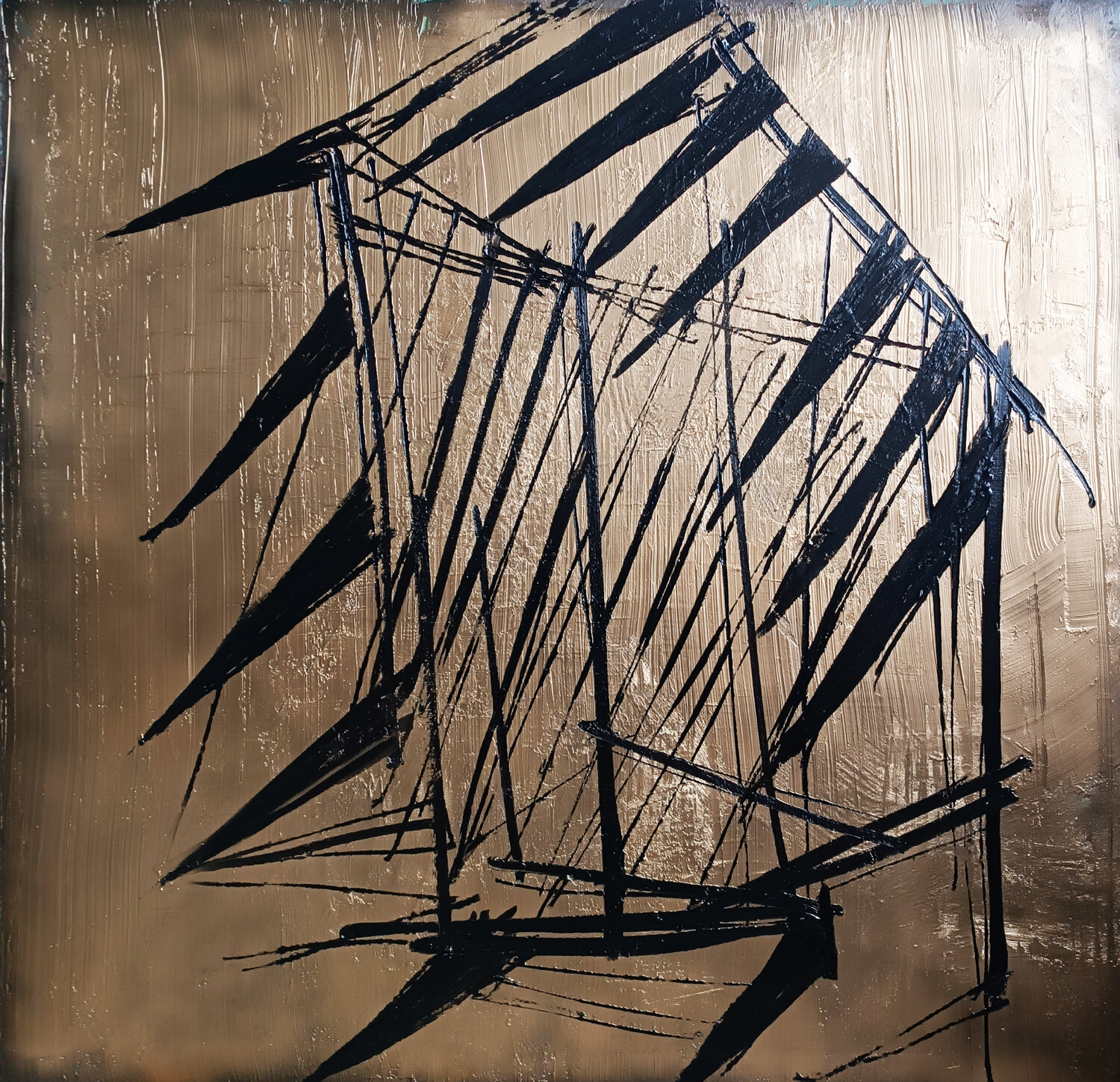 ''Rain Man" Gustavs Filipsons Original painting for sale