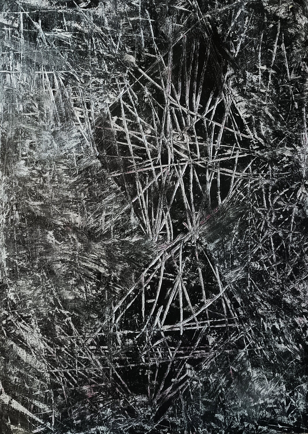 ''Space fabric" Gustavs Filipsons Original painting for sale