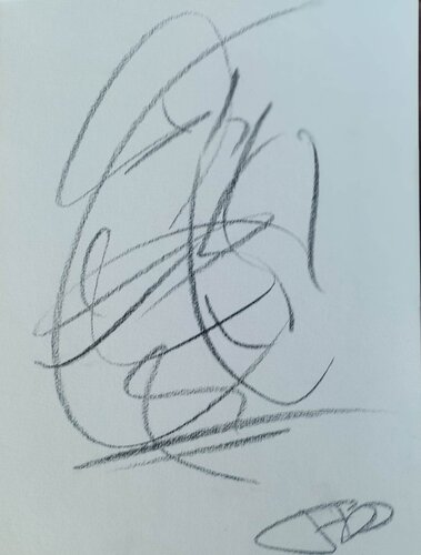ECRITURES 6 by Jean-Baptiste Van den Heede, Drawing for Sale on Select