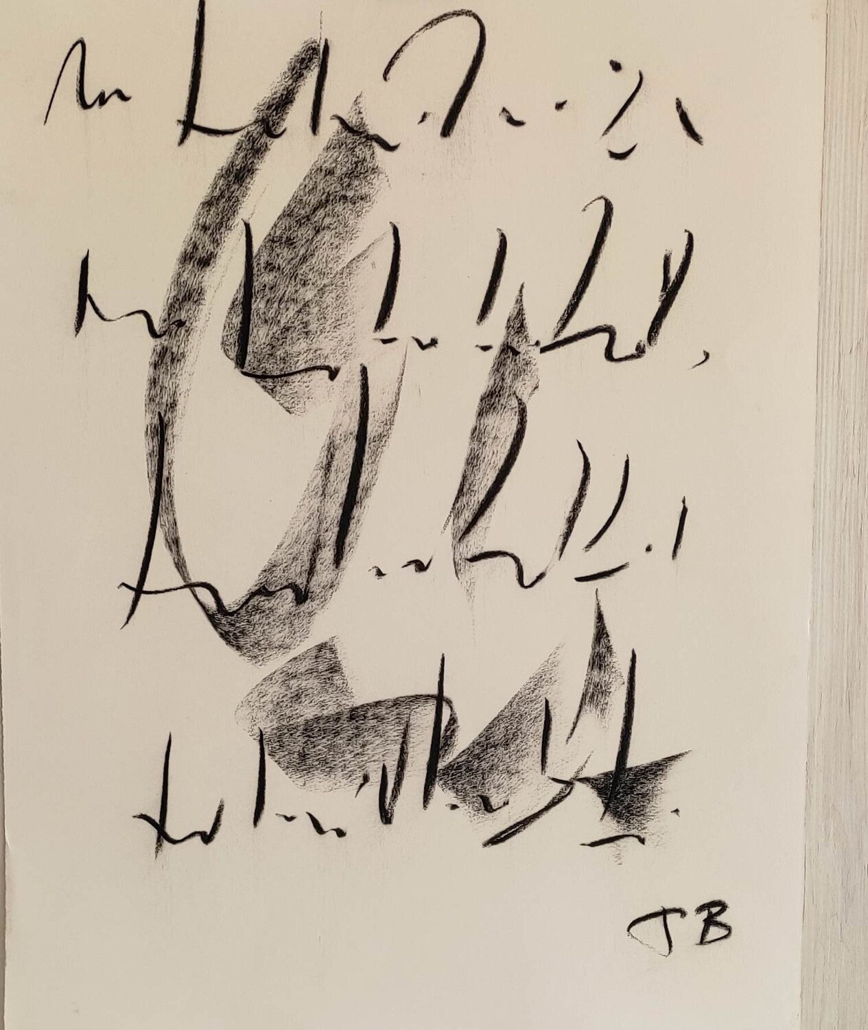 ECRITURES Libres, conversations Jean-Baptiste Van den Heede Original painting for sale