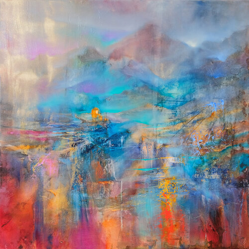 Panorama by Annette Schmucker, Painting for Sale on Select