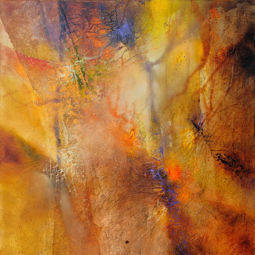 Mother earth - I dreamed I was flying by Annette Schmucker, Painting for Sale on Select