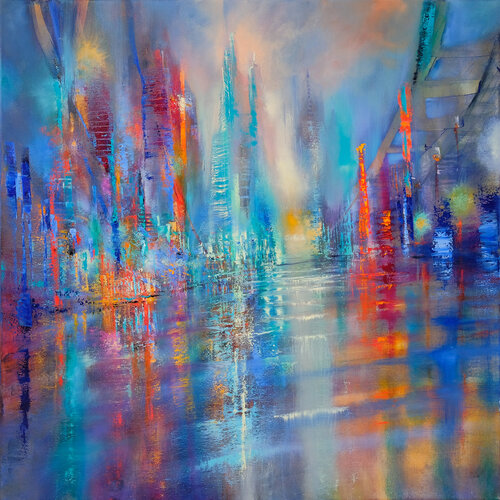 In diesem Moment by Annette Schmucker, Painting for Sale on Select