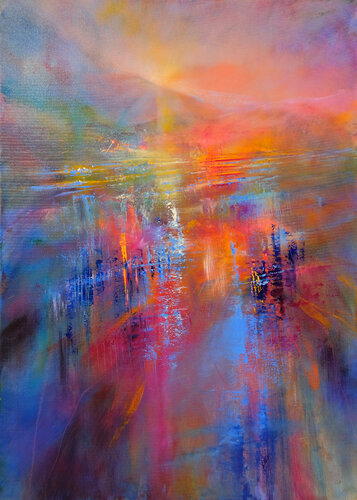 Vibrant view_ by Annette Schmucker, Painting for Sale on Select