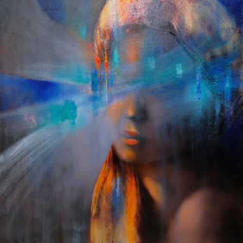 Der Traum - the dream by Annette Schmucker, Painting for Sale on Select