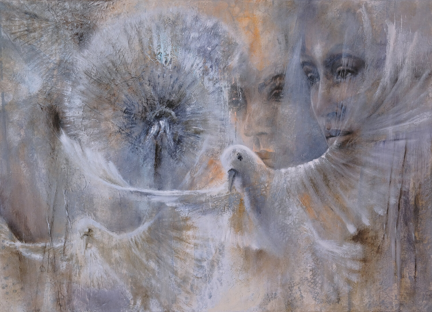 Fairy tales Annette Schmucker Original painting for sale