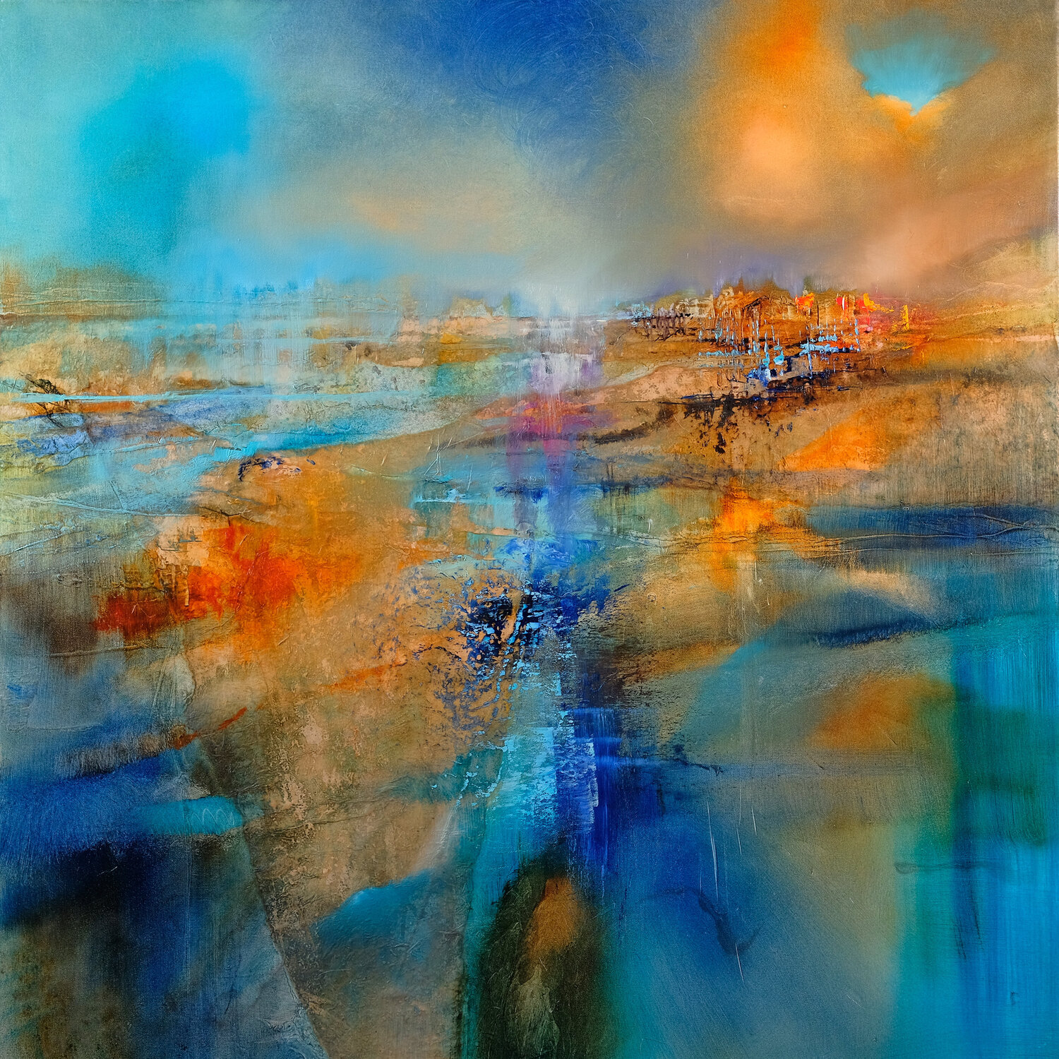 Horizont Annette Schmucker Original painting for sale
