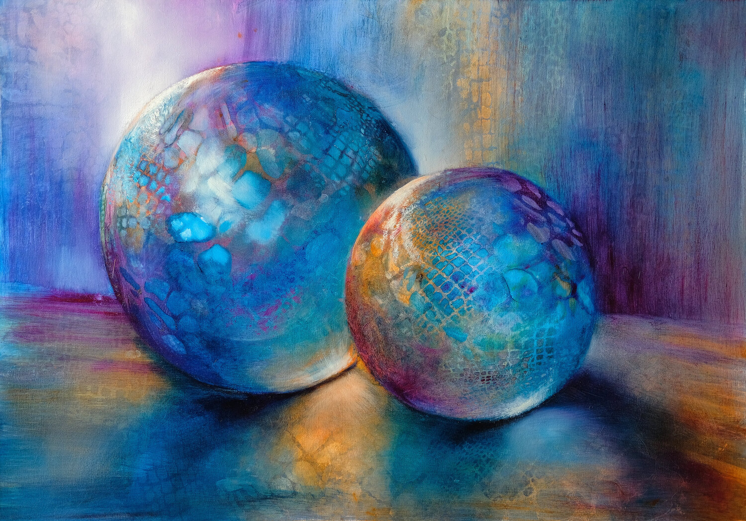 Erleuchtet Annette Schmucker Original painting for sale
