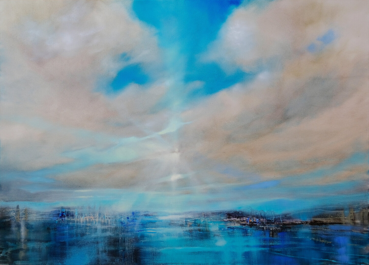 An hellen Tagen - bright days Annette Schmucker Original painting for sale