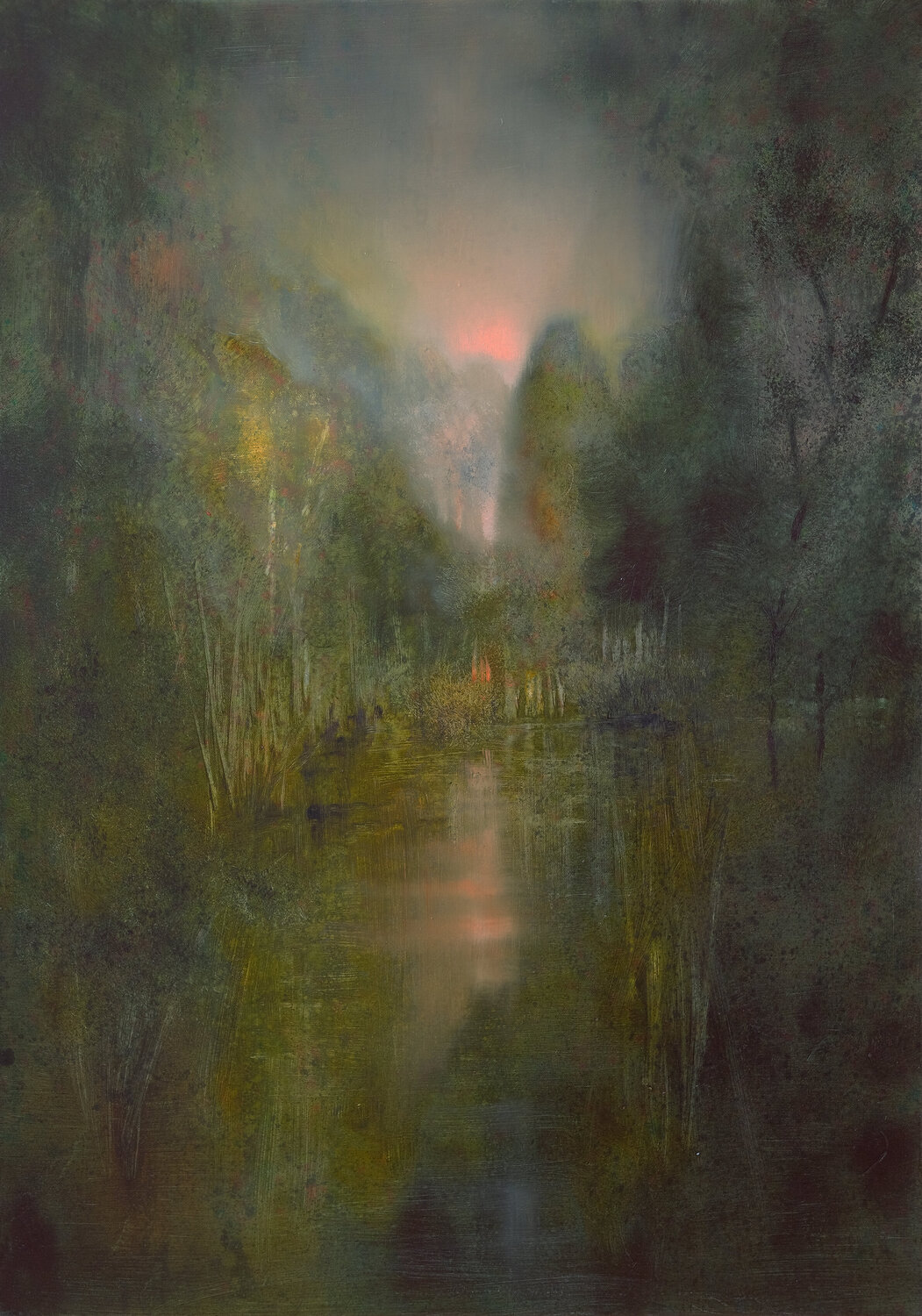 Das Geheimnis - the secret Annette Schmucker Original painting for sale