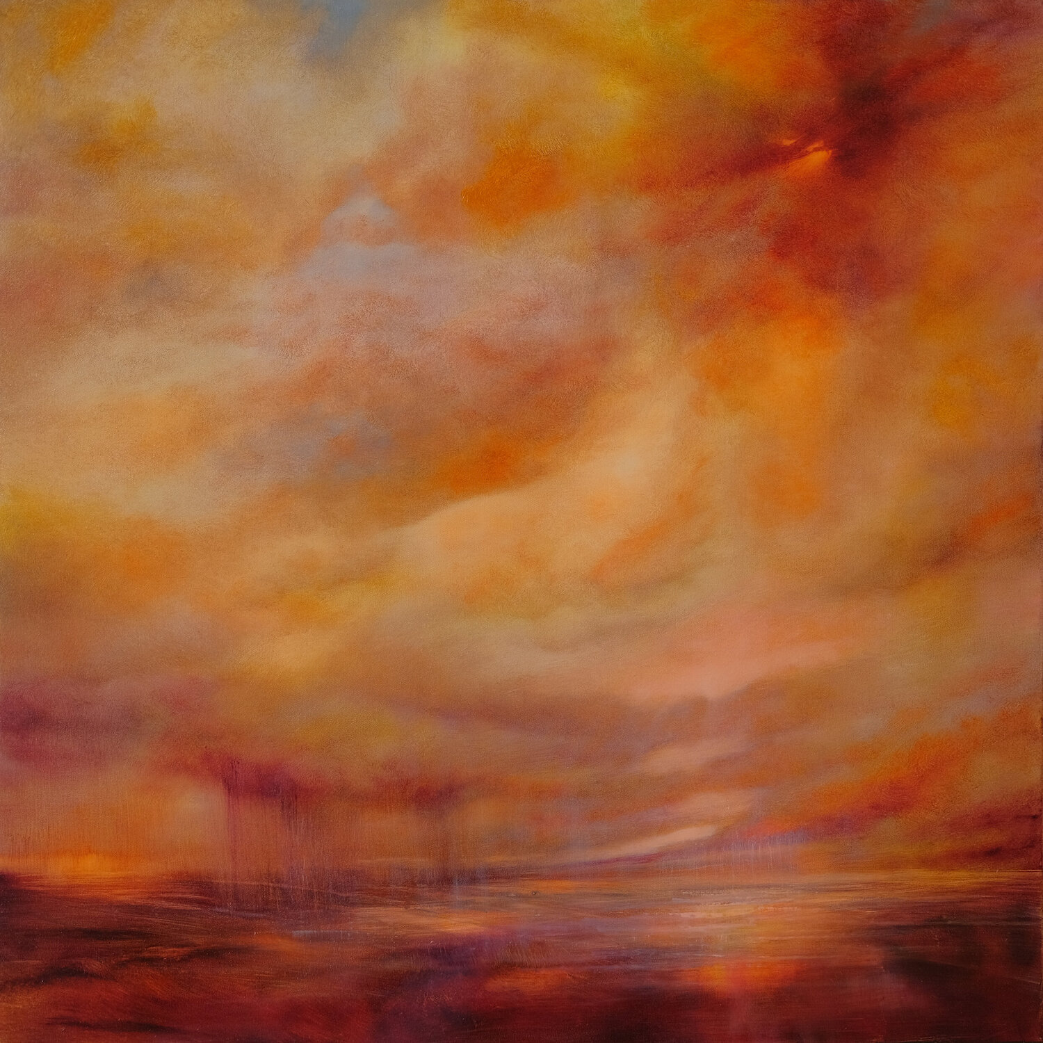 Heaven is a place on earth Annette Schmucker Original painting for sale