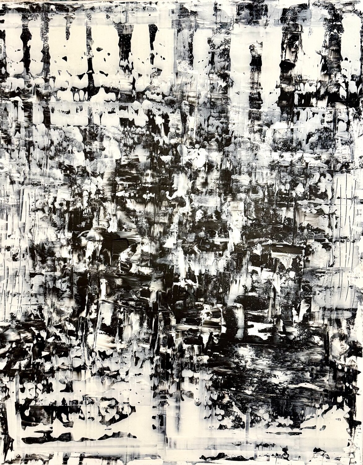 Der Mann ohne Eigenschaften Nena Lang Original painting for sale